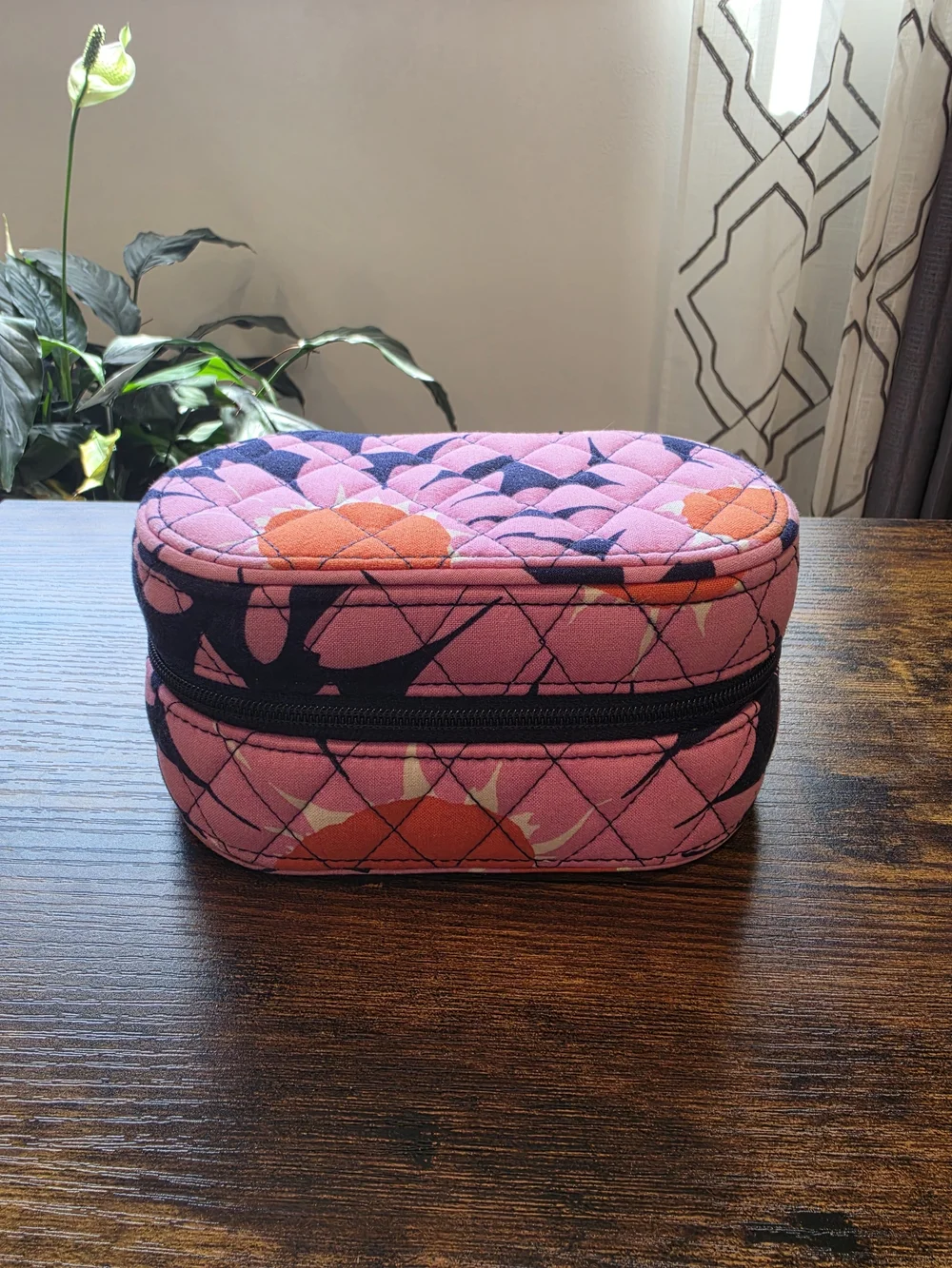 Vera Bradley compact pink